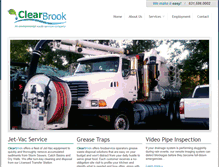 Tablet Screenshot of clearbrook.us