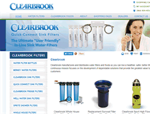Tablet Screenshot of clearbrook.net